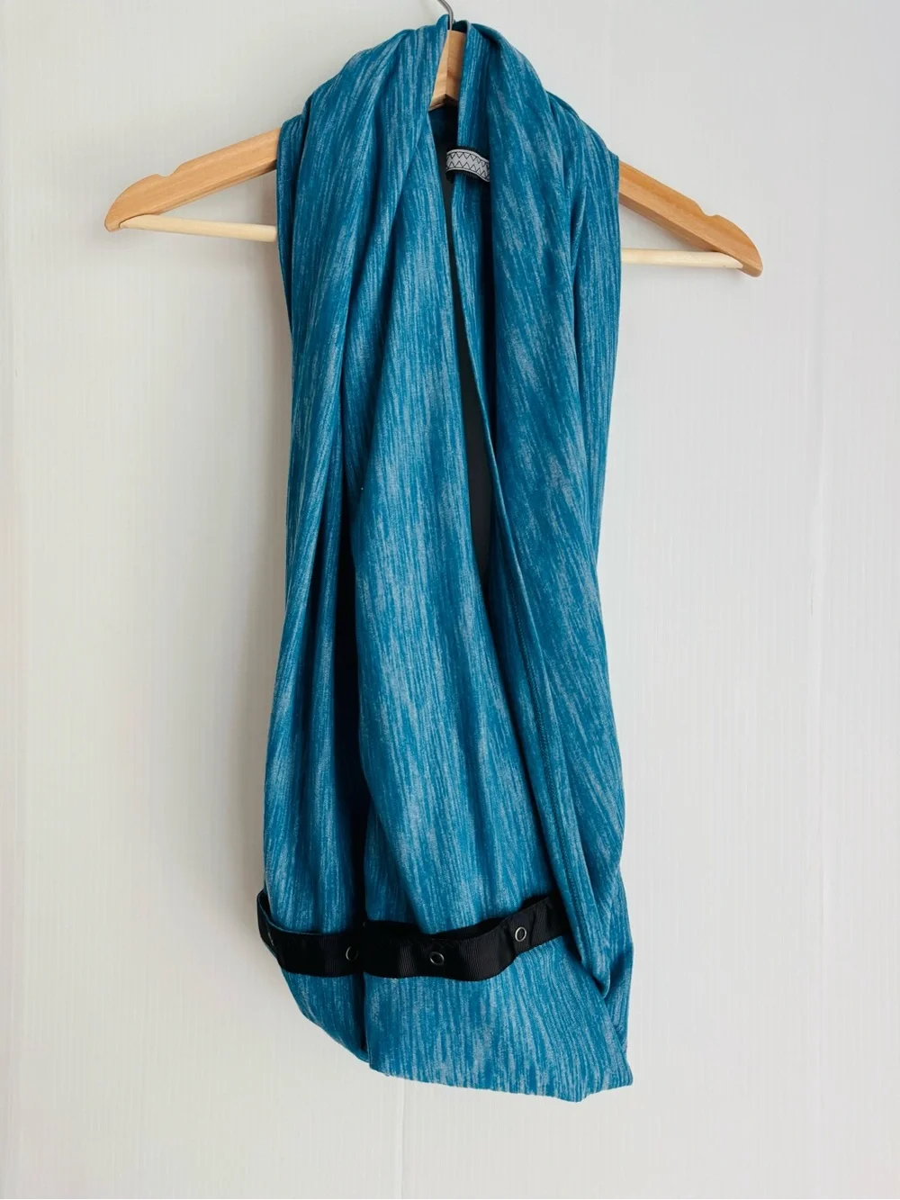 Lululemon Vinyasa Scarf Heathered Tofino Teal Blue